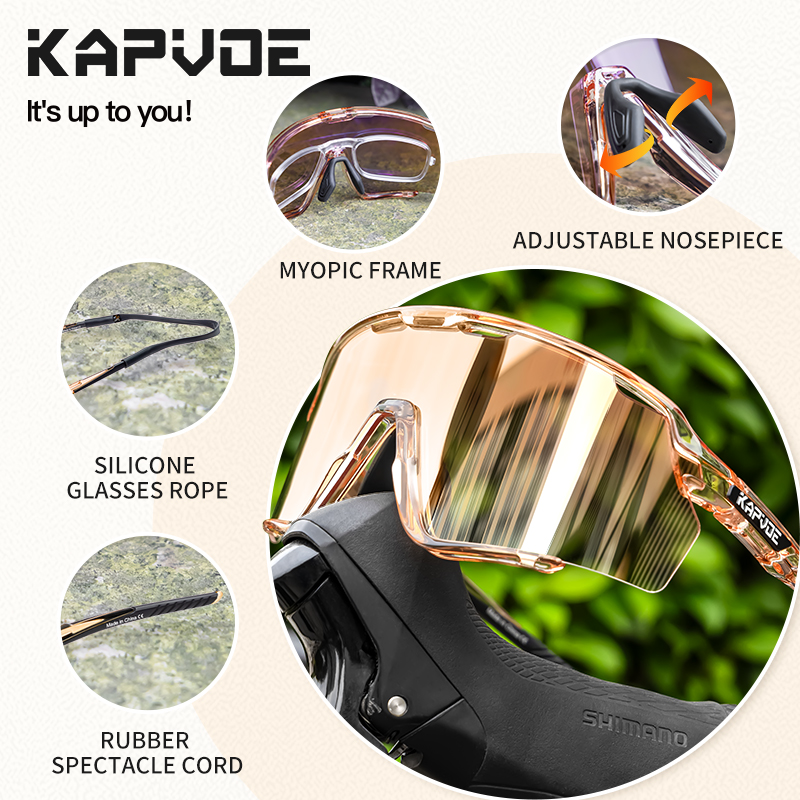 Wholesale Price US$10.40 Customized Logo High Contrast Cycling Glasses