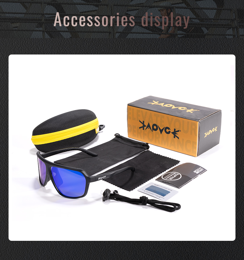 Wholesale Price US$10.50 Kapvoe K64 Polarized Cycling Sunglasses