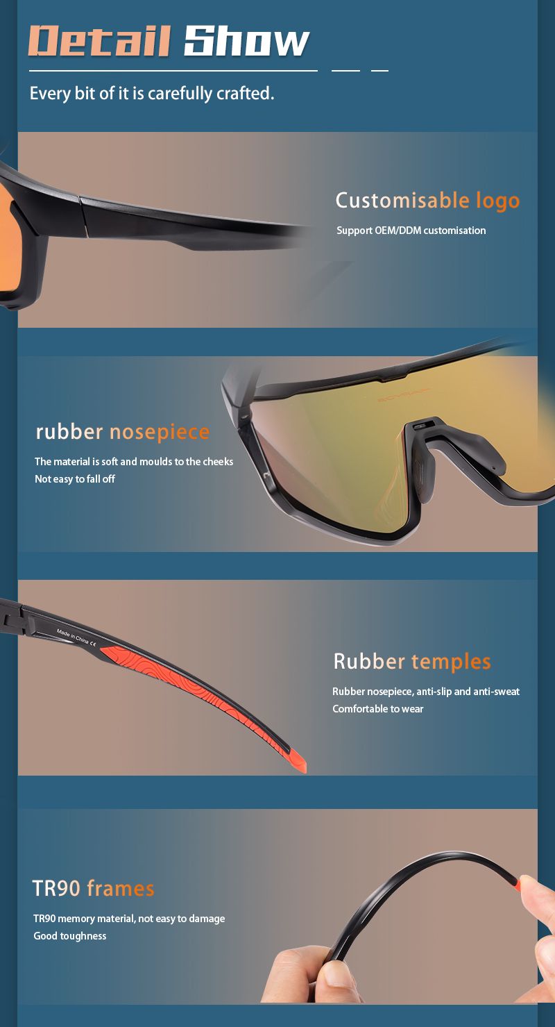 Wholesale Price US$11.50 Kapvoe K93 Polarized Sports Sunglasses