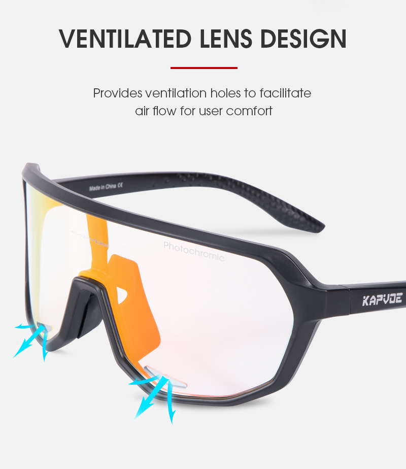 Wholesale Price US$13.00 Kapvoe K63 Cycling Sports Sunglasses