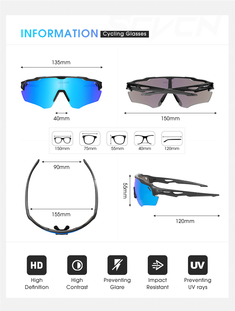 Wholesale Price US$13.80 SCVCN S18 Cycling Glasses