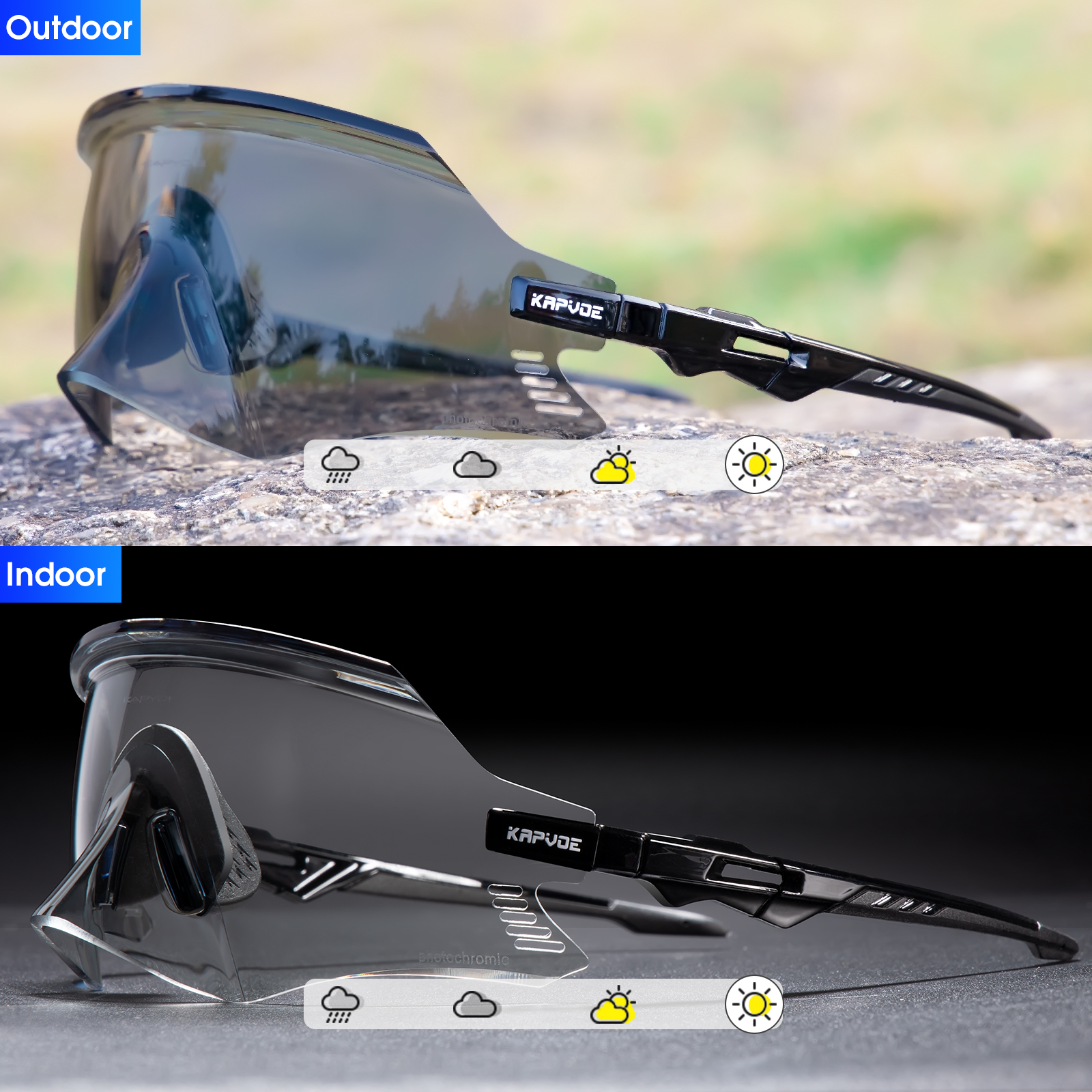 Wholesale Price US$14.40 Kapvoe K2-PH Polarized Sport Glasses