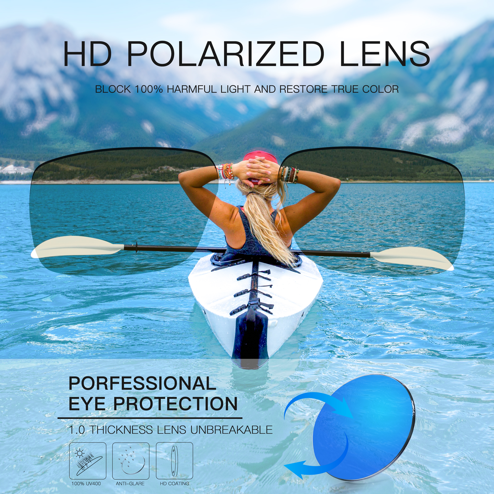 Wholesale Price US$5.80 KAPVOE K2403 Polarized Sports Sunglasses