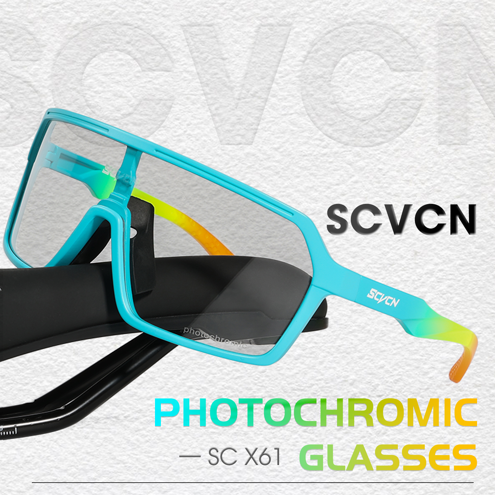 Wholesale Price US$7.90 SCVCN S61-PH Photochromic Cycling Glasses