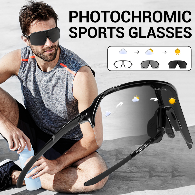 Wholesale Price US$9.50 KAPVOE K9412A-PH Photochromic Cycling Glasses